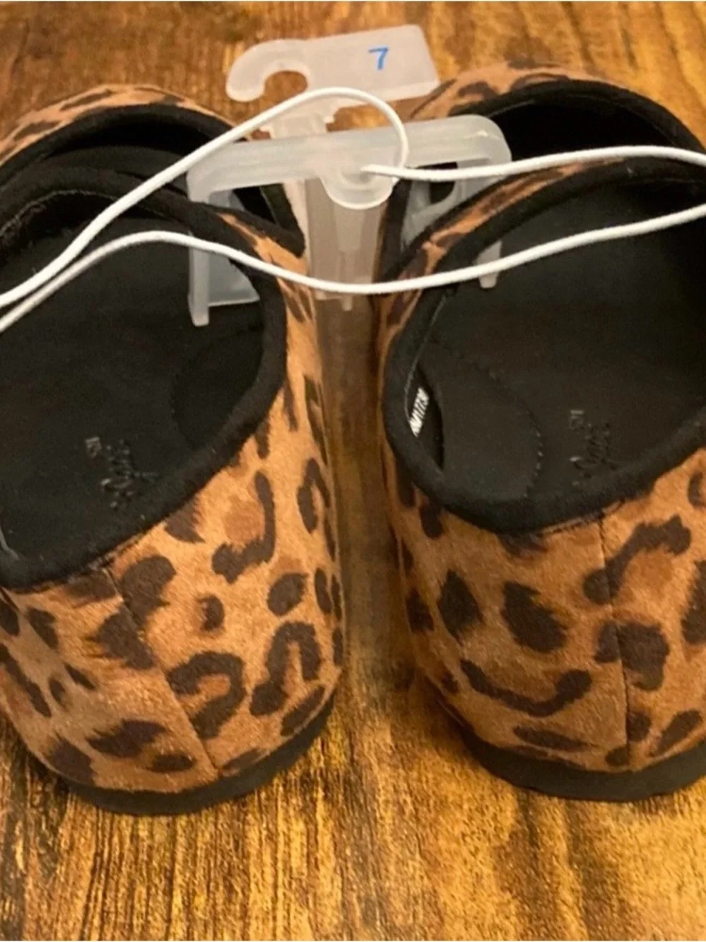Toddler Addy Ballet Flats - Cat & Jack Tan Hook and Loop, Closed toe Size 7T new